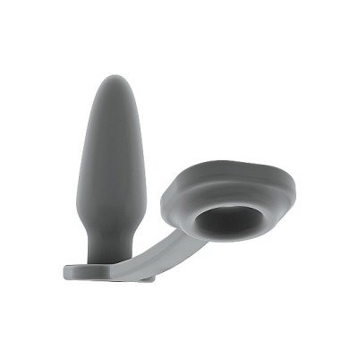 Plug anal con anillo SONO N. 1 GRIS