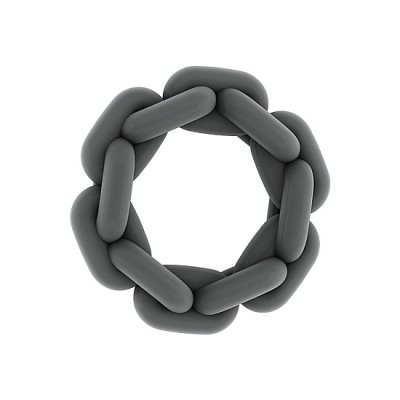 Anillo para el pene gris SONO N. 4