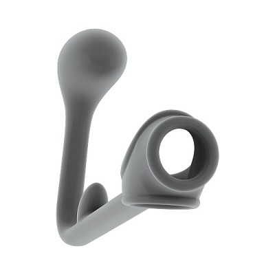 Plug anal con anillo para el pene SONO N. 3 GRIS