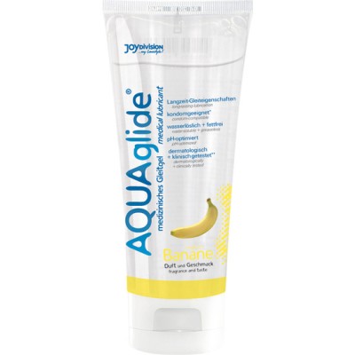 AQUAGLIDE LUBRICANTE SABOR BANANA 100 ML