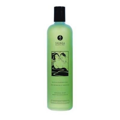 Gel de ducha y baño Menta sensual Shunga