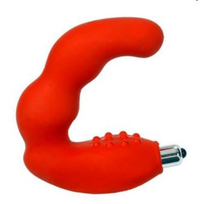 ESTIMULADOR DEL PUNTO G MASCULINO BADBOY  Rojo