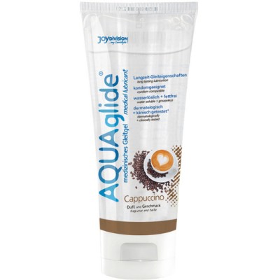 LUBRICANTE CON BASE DE AGUA CAPUCCINO 100 ML AQUAGLIDE 