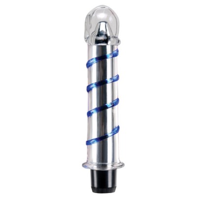 Number 20 masajeador de vidrio con vibrador Icicles
