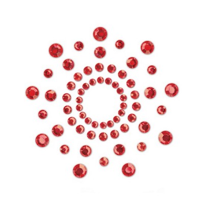 cubre pezones rojos