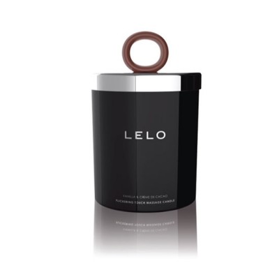Vela de masaje vainilla y crema de cacao LELO