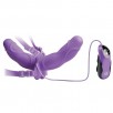 VIBRADOR ARNES DOUBLE DELIGHT LILA 11.5 cm