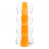 Masturbador masculino NEON JELLY Naranja