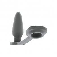 Plug anal con anillo SONO N. 1 GRIS
