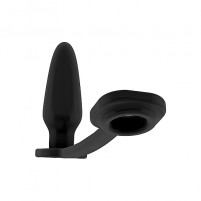 Plug anal con anillo para el pene SONO N. 1 NEGRO