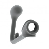Plug anal con anillo para el pene SONO N. 3 GRIS