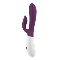 Vibrador conejito OVO K2 Morado/Blanco