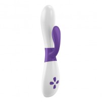 Vibrador conejito OVO K2 Blanco/Lila 