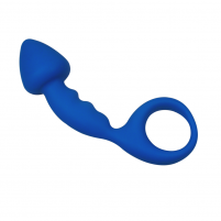 Budy masajeador anal silicona azul