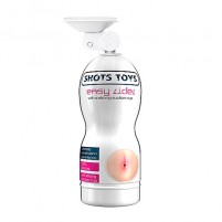 Masturbador masculino forma anal con soporte pared SHOTS