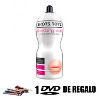 Masturbador masculino vibrador forma boca SHOTS
