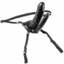 CONSOLADOR ARNES HUECO AJUSTABLE DOBLE 15 cm NEGRO