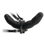 CONSOLADOR ARNES DOUBLE DELIGHT STRAP-ON Negro 11.5 cm