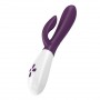 Vibrador conejito OVO K2 Morado/Blanco