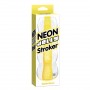 OFERTA Masturbador masculino NEON JELLY Amarillo
