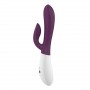  Vibrador conejito OVO K2 Morado/Blanco