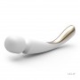 Masajeador grande Insignia Smart Wand LELO  Blanco 